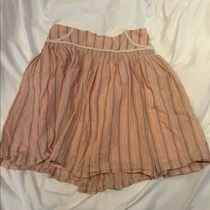 vintage mini skirt / flowy tube top!!